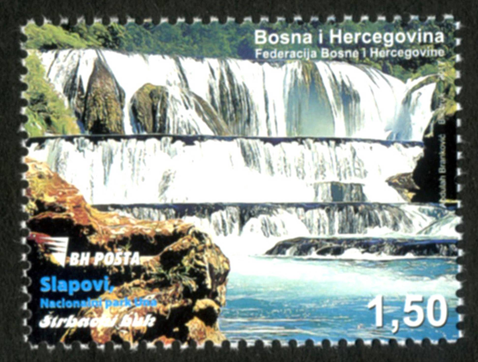 Promocija vode putem poštanskih maraka